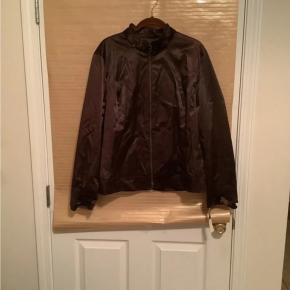 FOCUS~BROWN BOMBER JACKET~ NWT - Picture 1 of 5